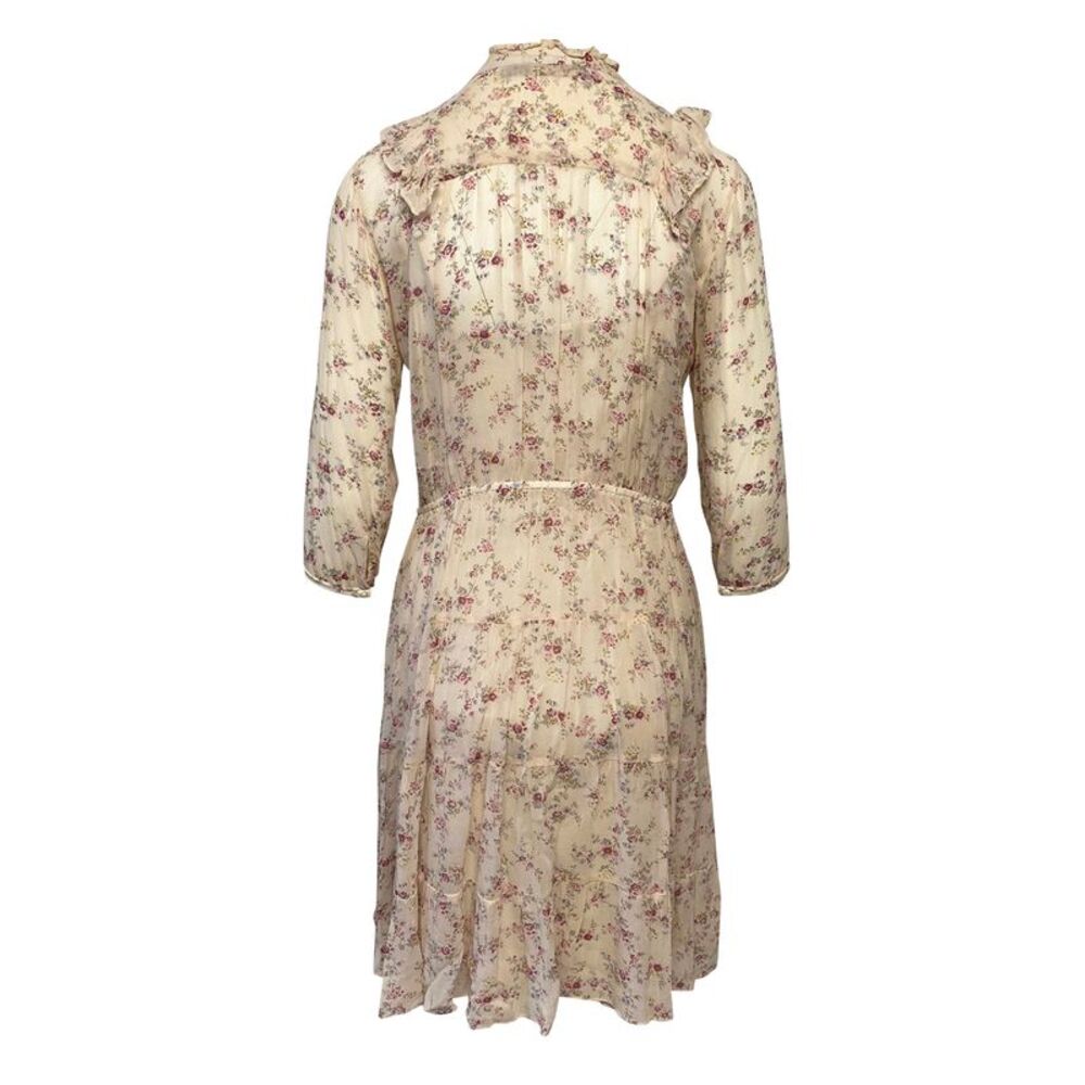 Polo Ralph Lauren Floral Long Sleeves Dress in Floral Print Viscose - Picture 2 of 7